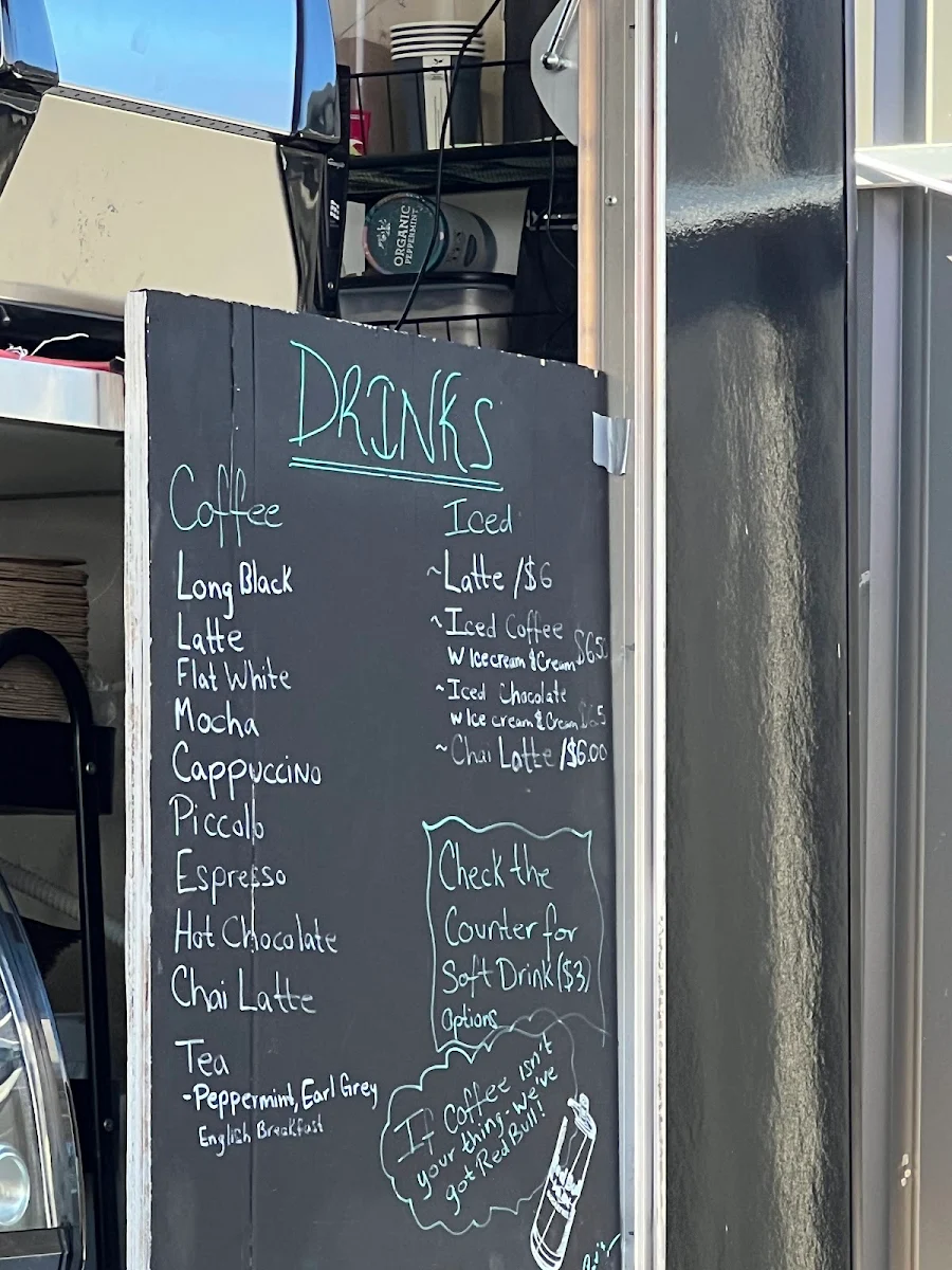 Menu, Pav’s Cafe