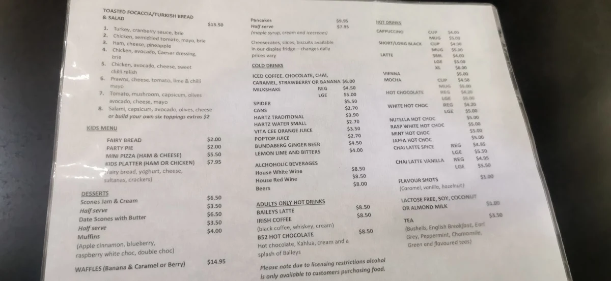 Menu photo 1