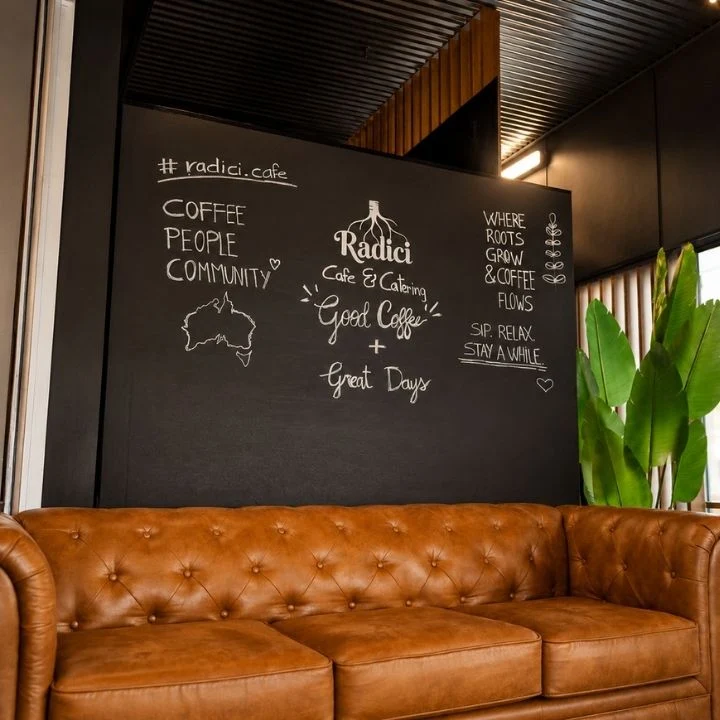 Menu, Radici Cafe & Catering