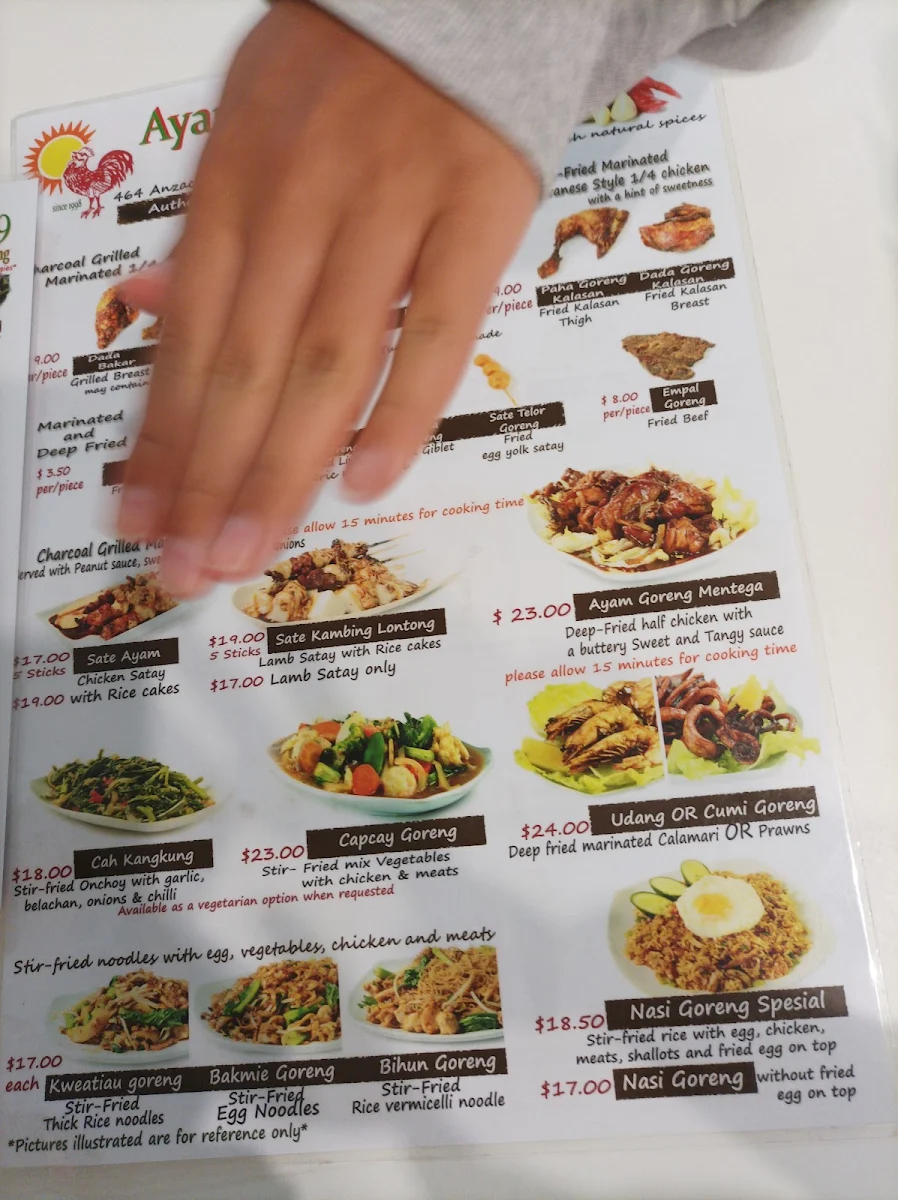 Menu, Ayam Goreng 99