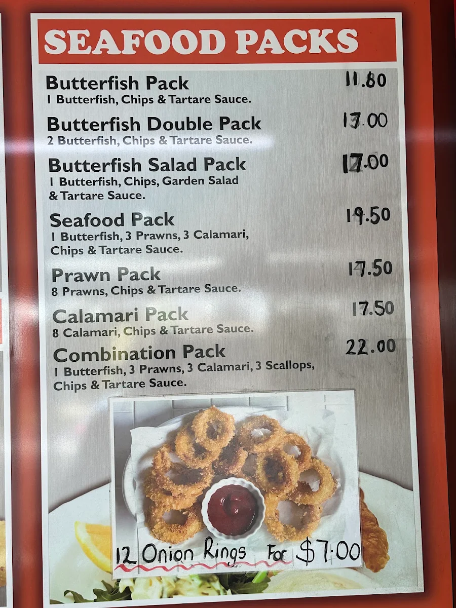 Menu, Chicken Plaza