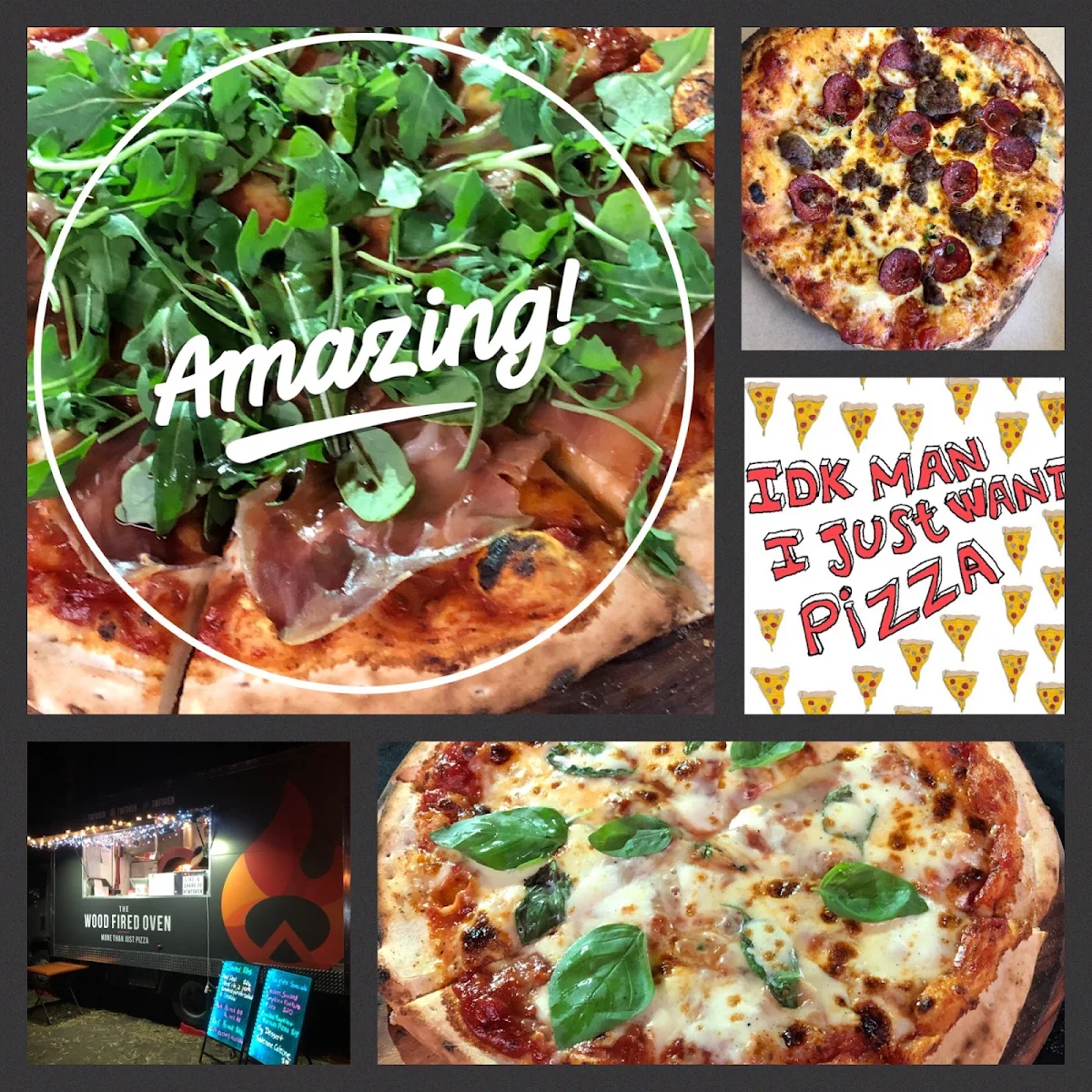Menu, The Wood Fired Oven Everton Park