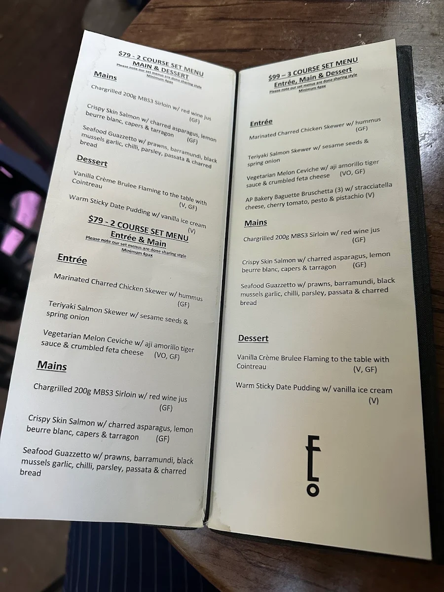 Menu, Psychic