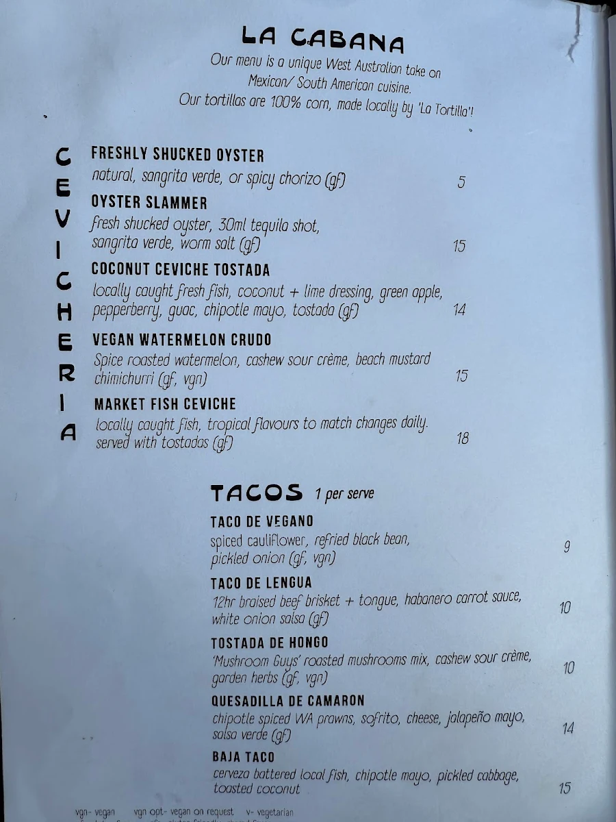 Menu photo 1