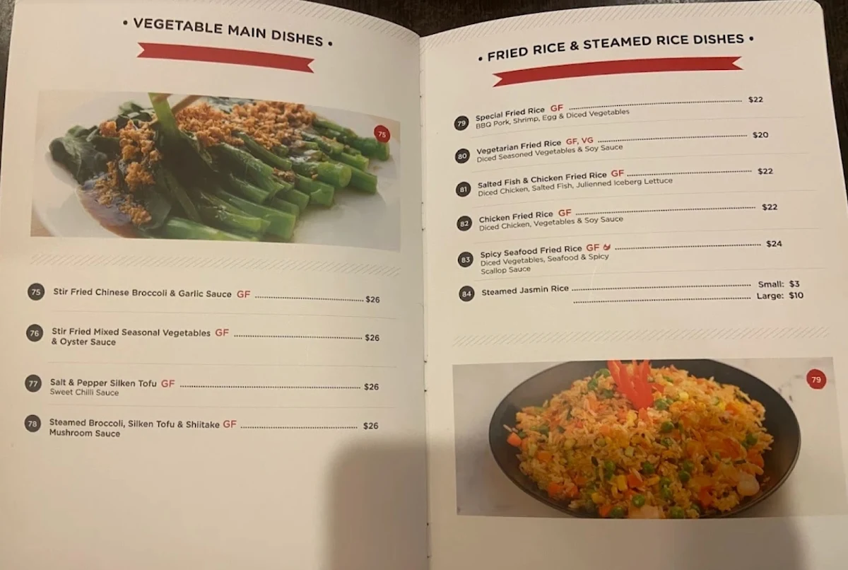 Menu, Mr Bun Mi