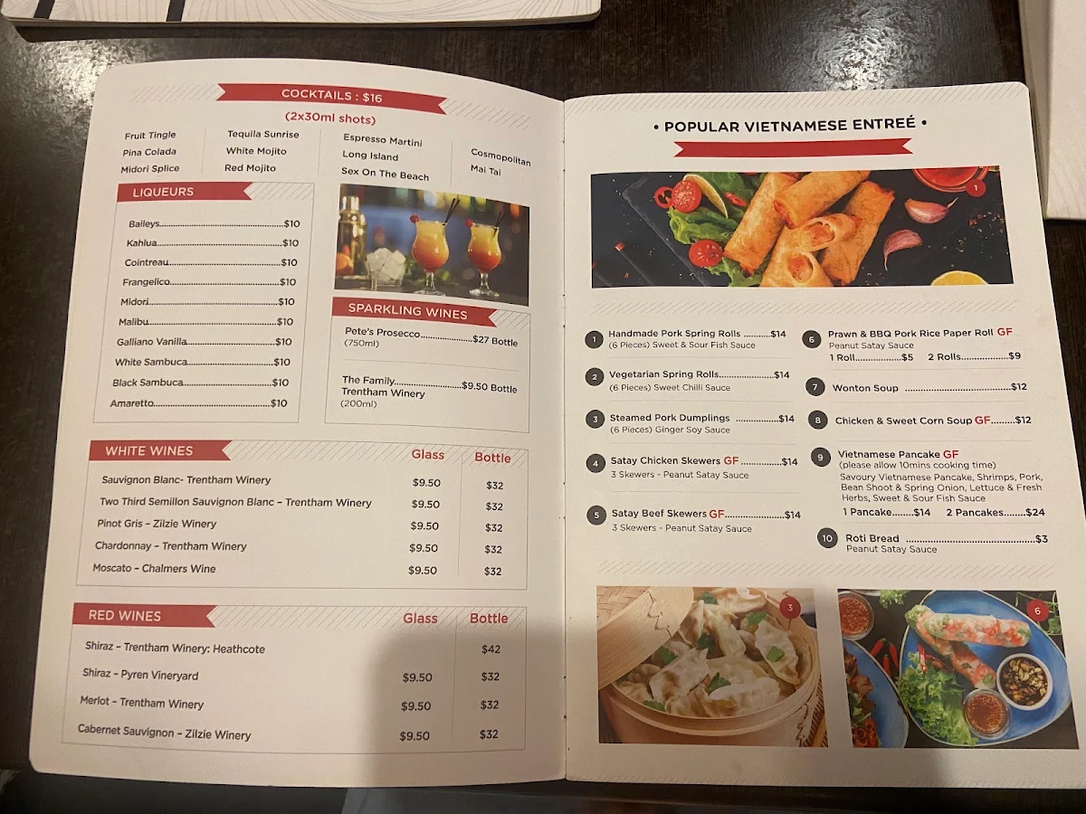 Menu, Mr Bun Mi