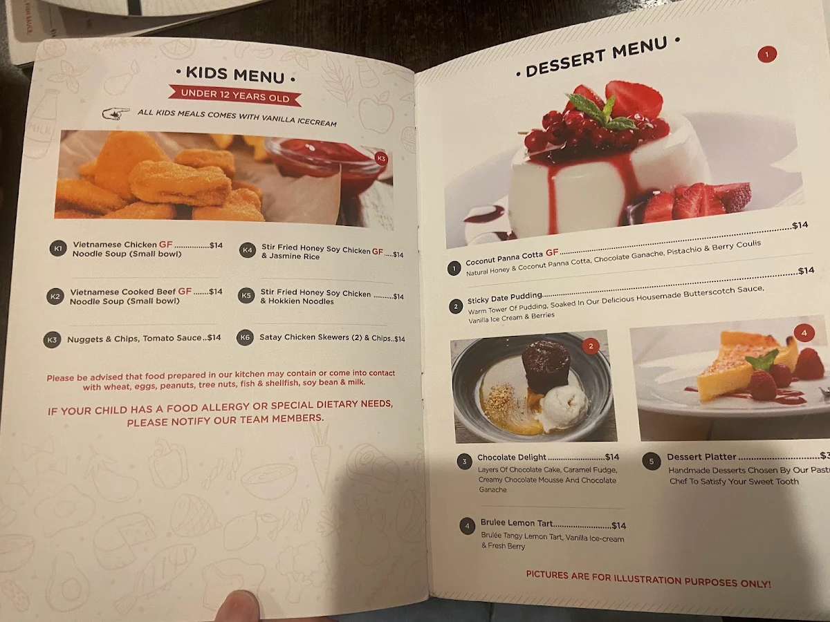 Menu, Mr Bun Mi
