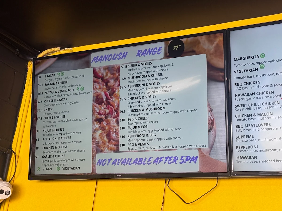 Menu, Ofano's Pizza Mansfield