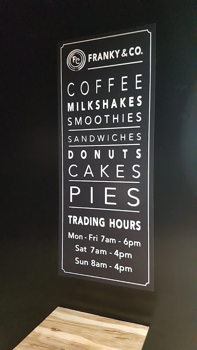 Menu, Franky and Co.