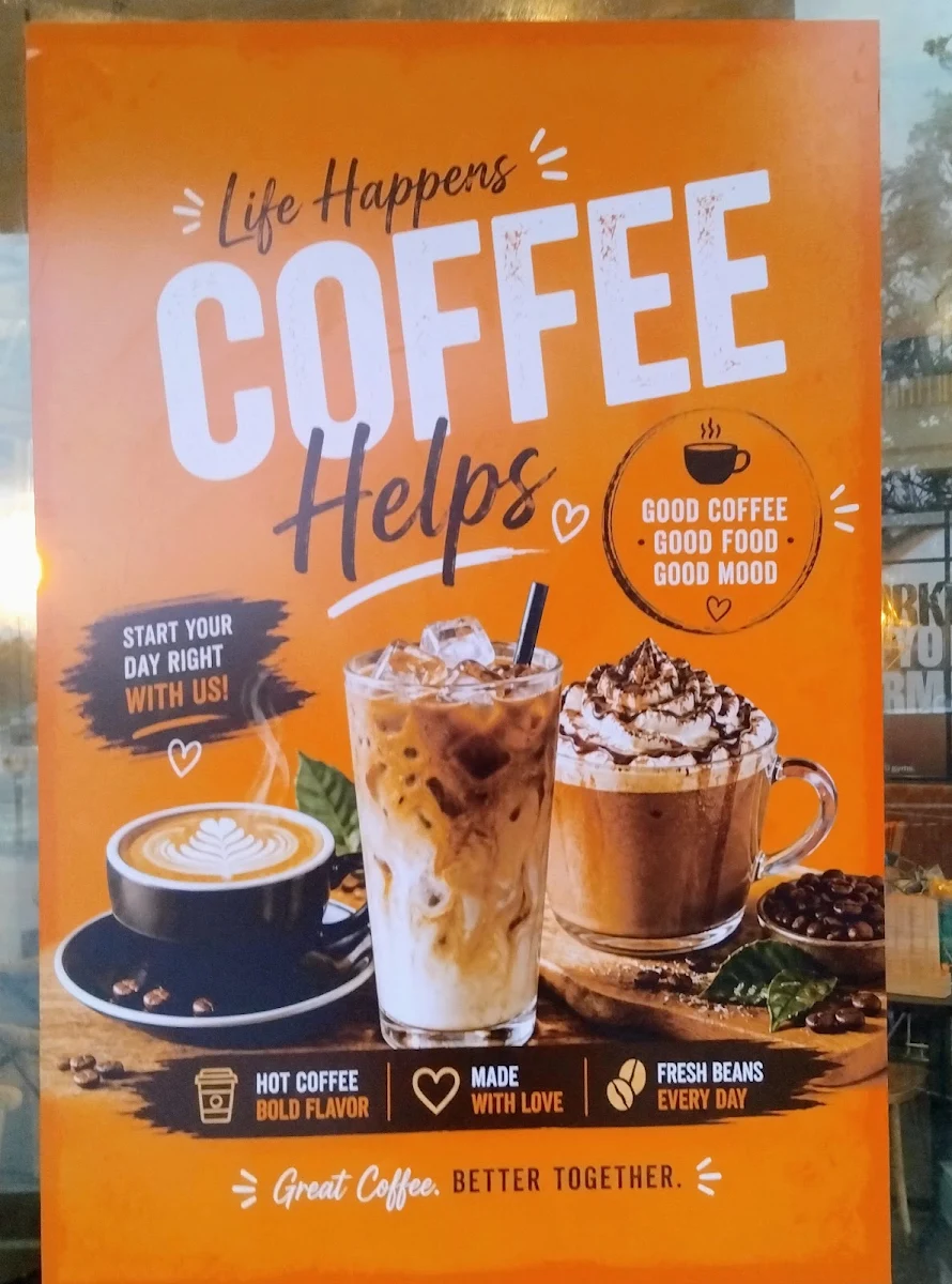 Menu, THE HARRISDALE CORNER