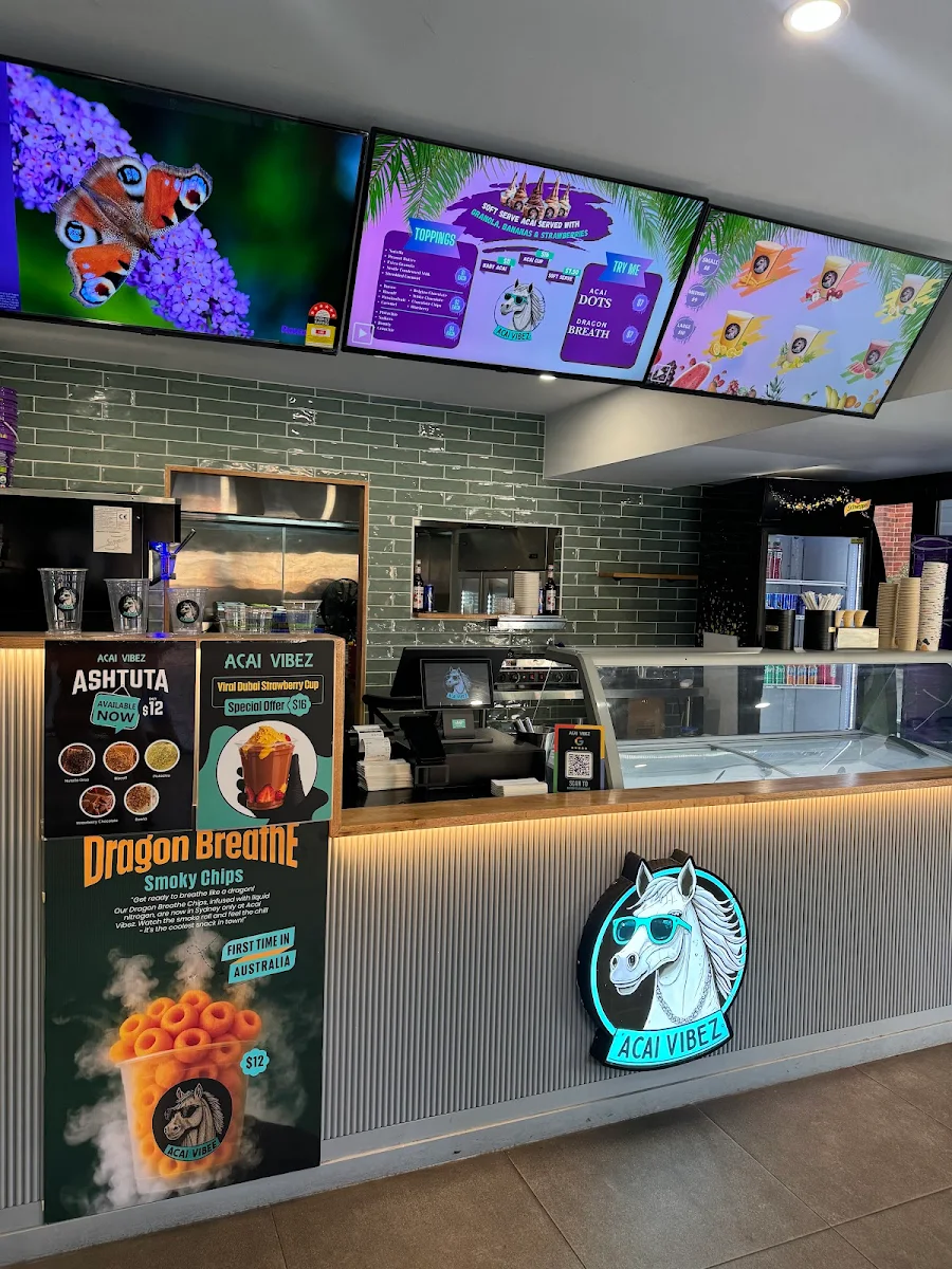 Menu, Acai Vibez