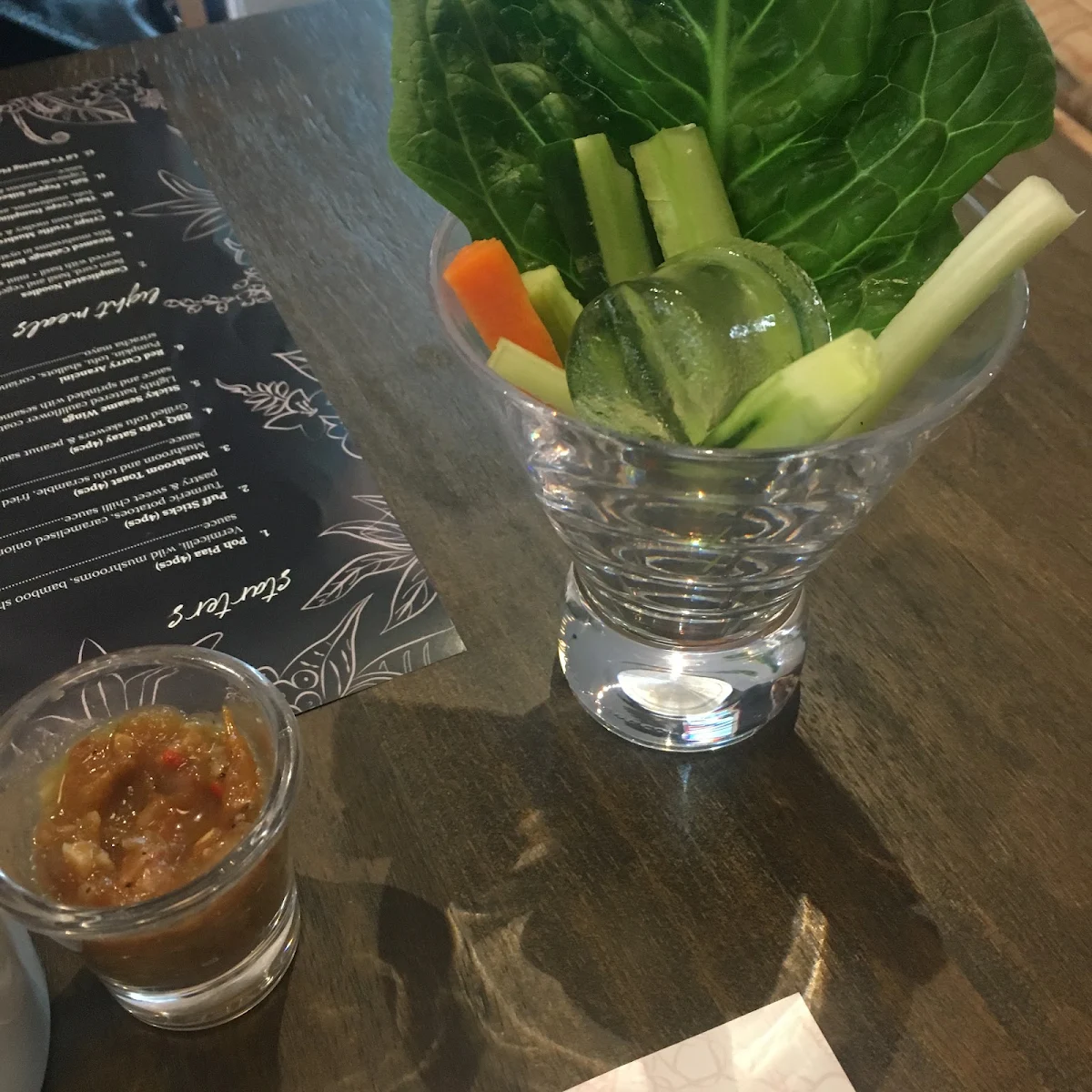 Menu, Little Turtle