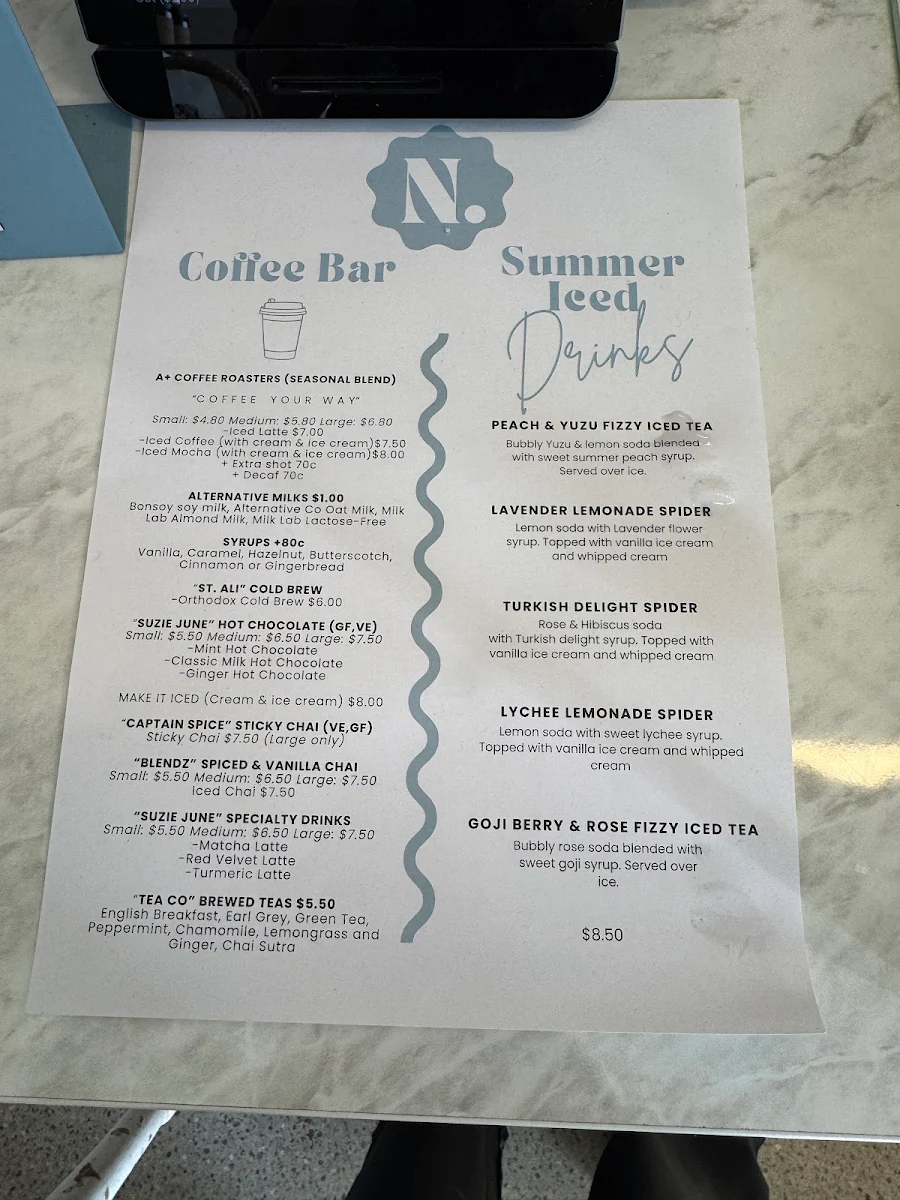 Menu photo 1