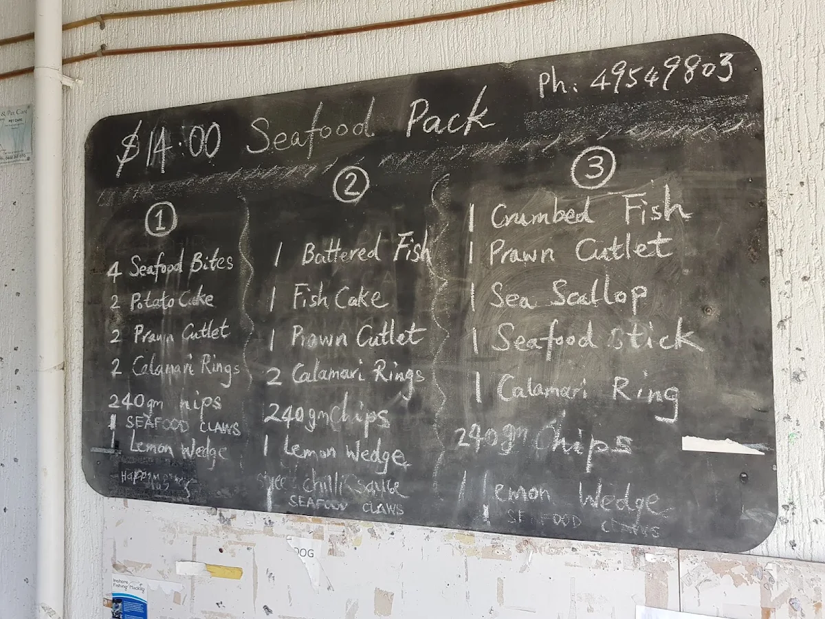Menu, Eimeo Heights Store