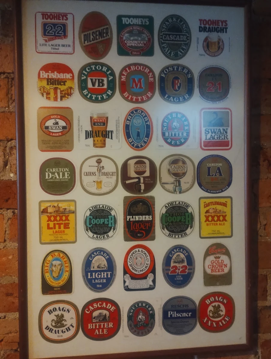 Menu, Tandy's Alehouse