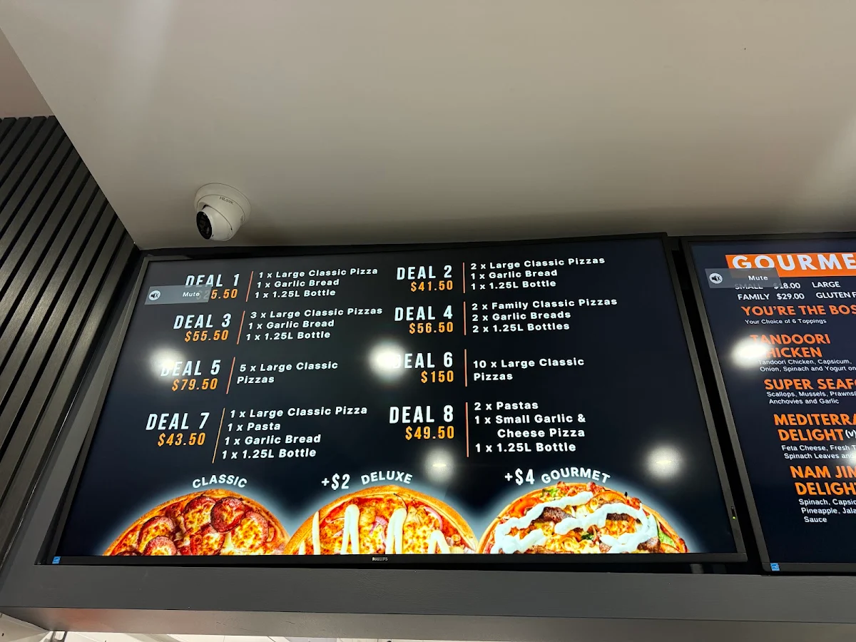 Menu, Amalfi Pizza & Pasta Bateau Bay