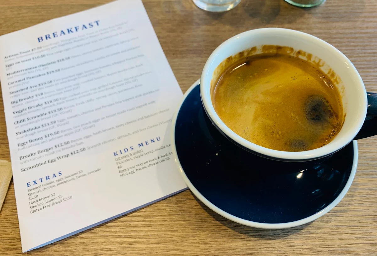 Menu, Paul and Sons Eatery