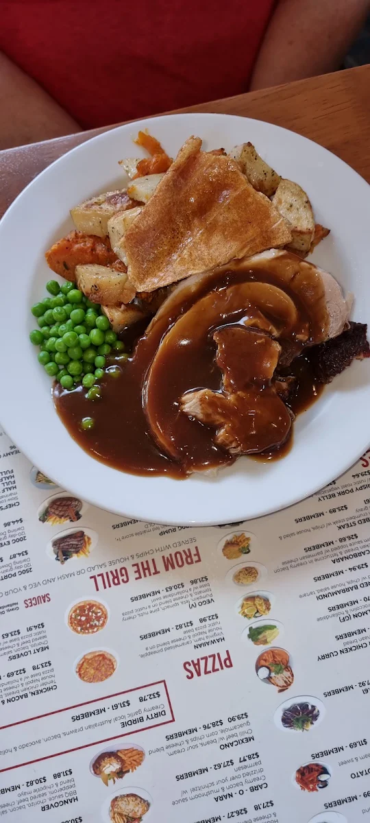 Menu, Railway Hotel Beaudesert