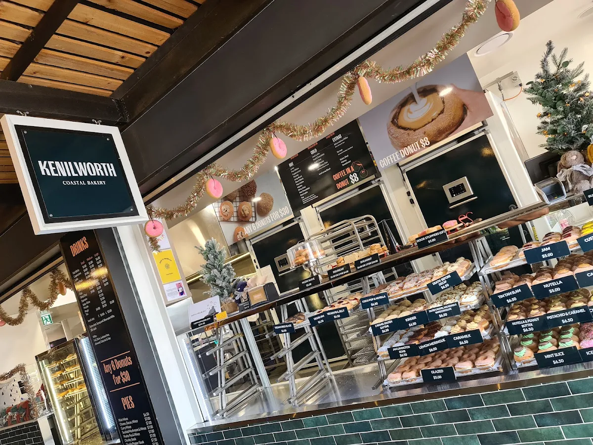 Menu, Kenilworth Coastal Bakery