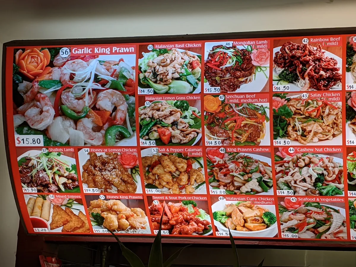 Menu, Orient Town