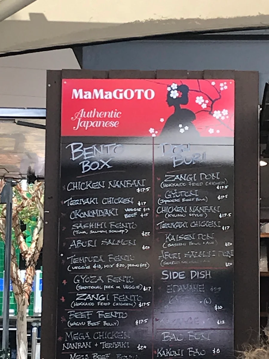 Menu, MaMaGOTO