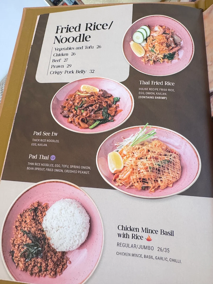 Menu, LIMLAY Thai Street Food & Bar