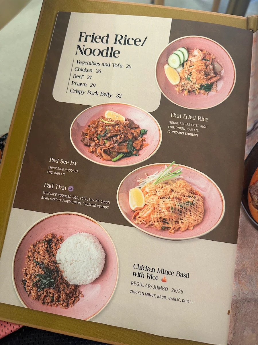Menu, LIMLAY Thai Street Food & Bar