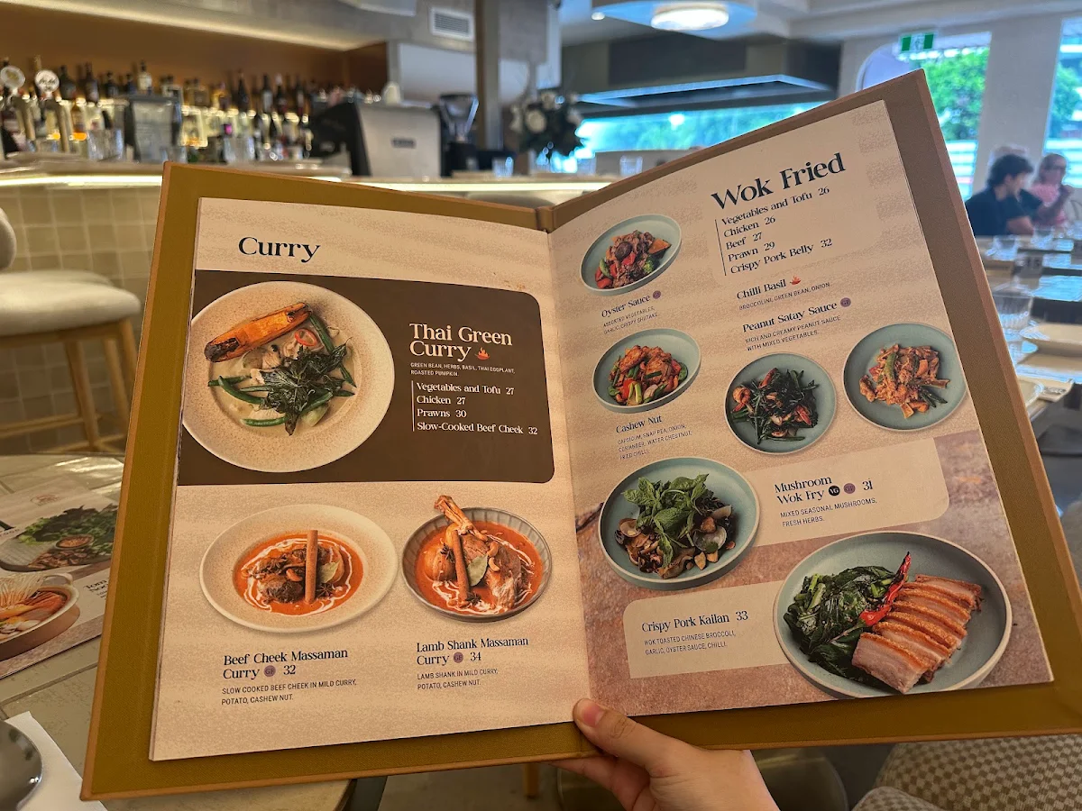 Menu, LIMLAY Thai Street Food & Bar