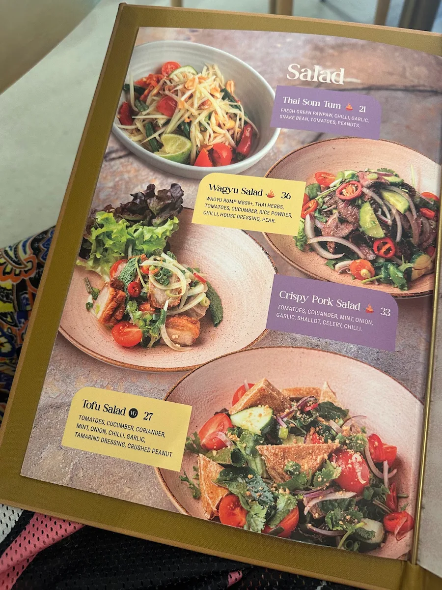 Menu, LIMLAY Thai Street Food & Bar