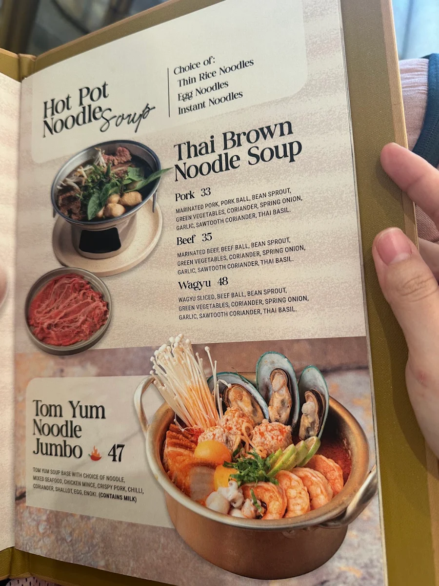 Menu, LIMLAY Thai Street Food & Bar