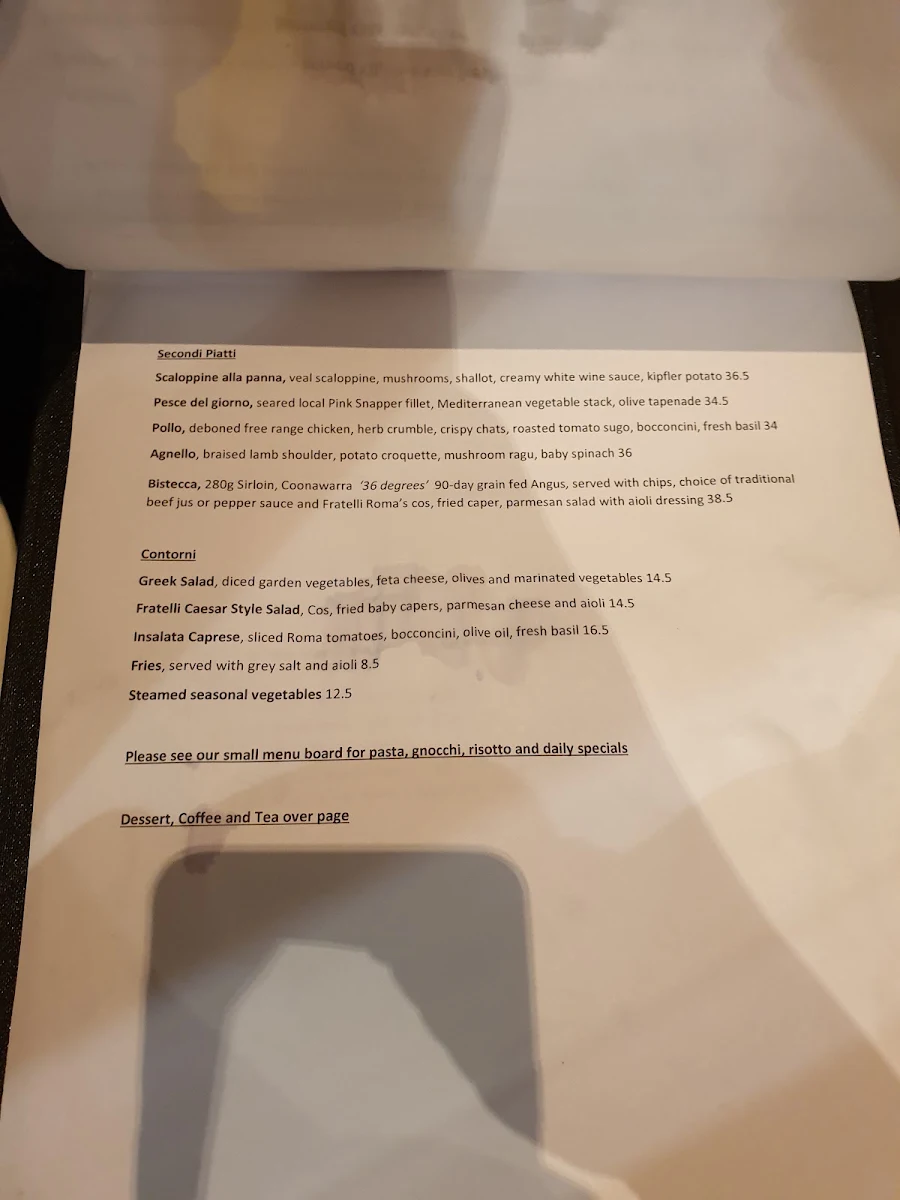 Menu photo 1