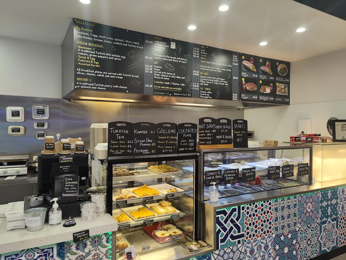Menu, 4 Sisters Kebab Cafe & Desserts