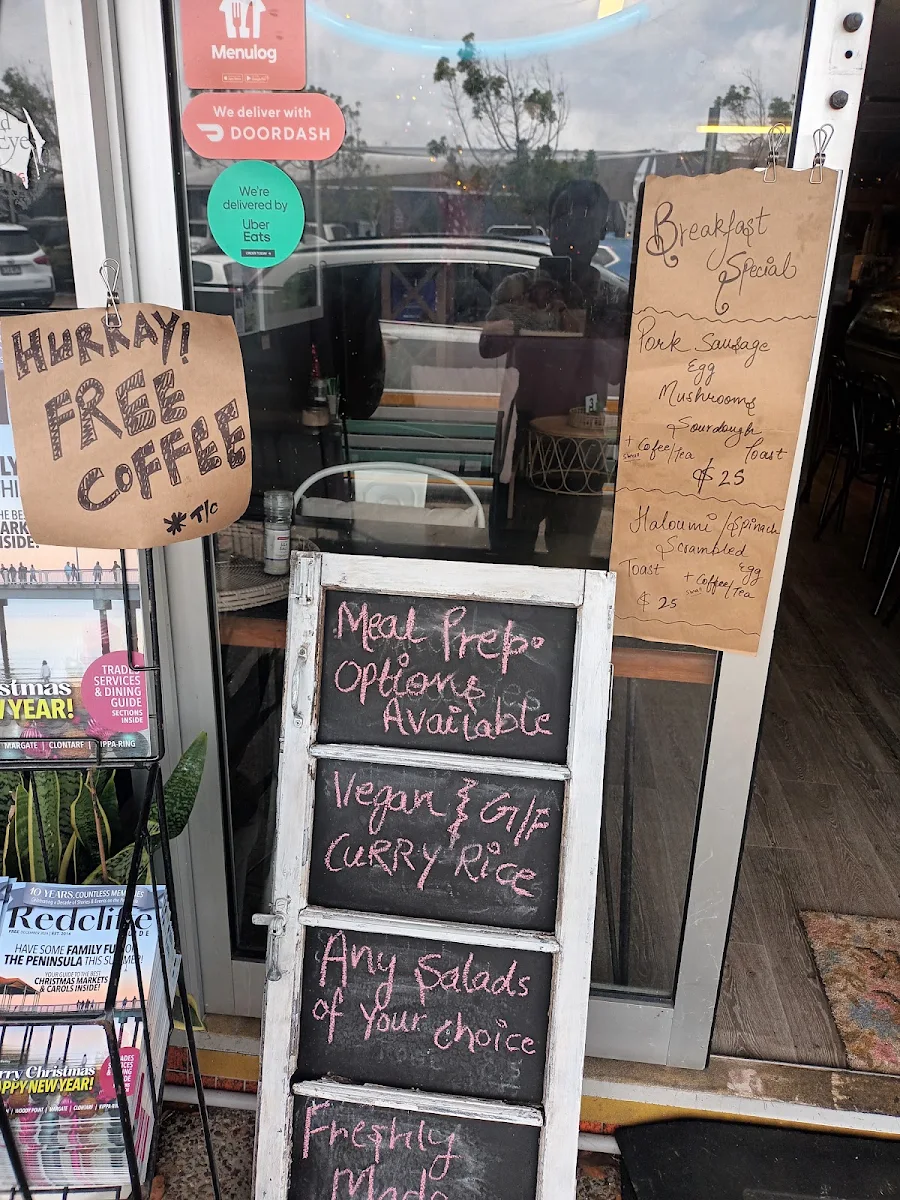 Menu, Soul Harvest Wholefoods