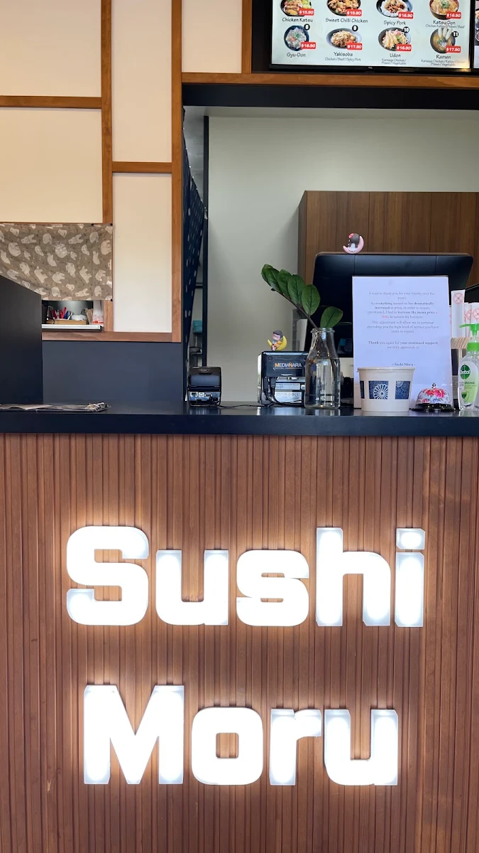 Menu, Sushi Moru