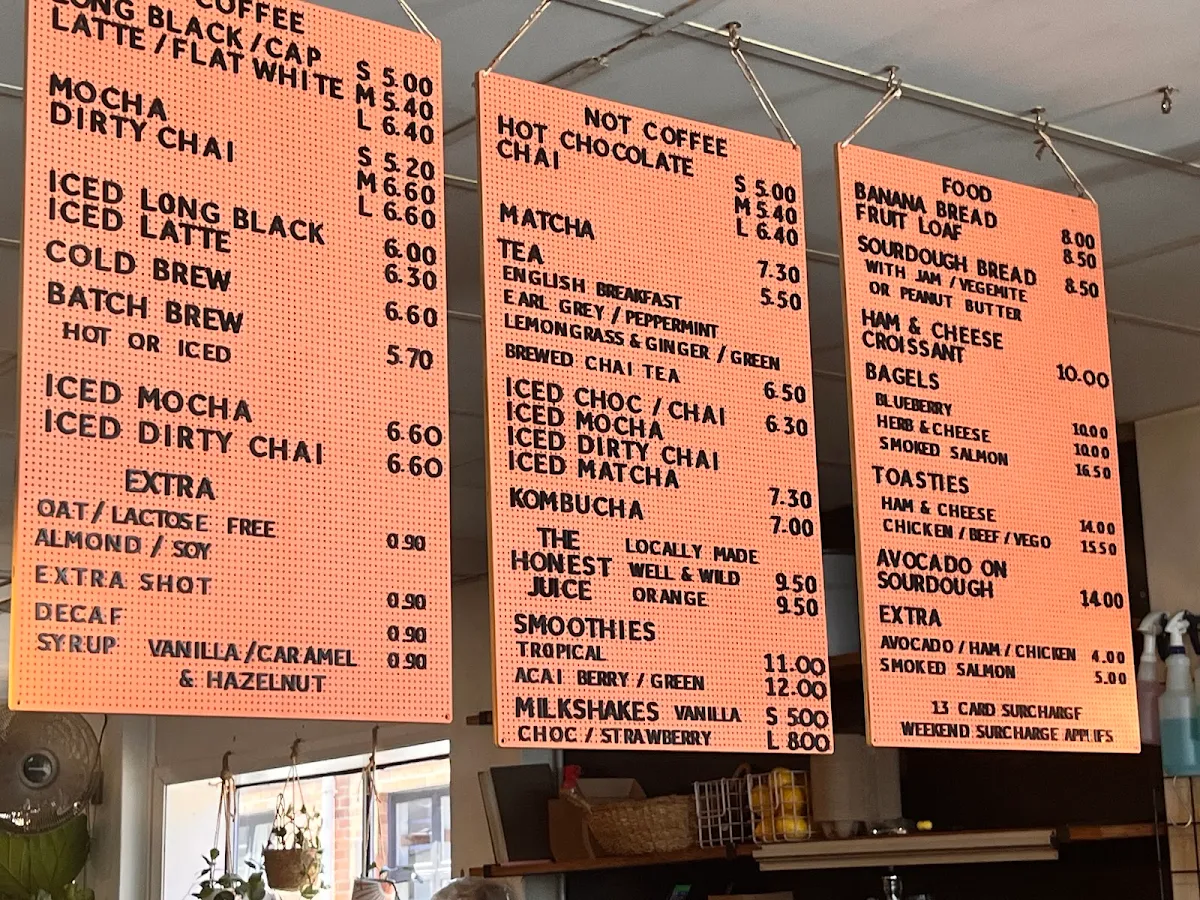 Menu, Good One