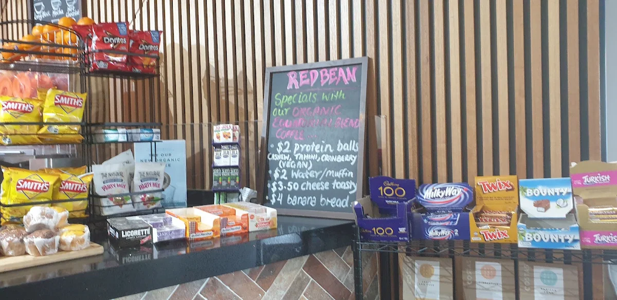 Menu, Red Bean Espresso Bar