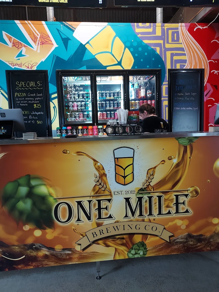 Menu, One Mile Brewery (NT)