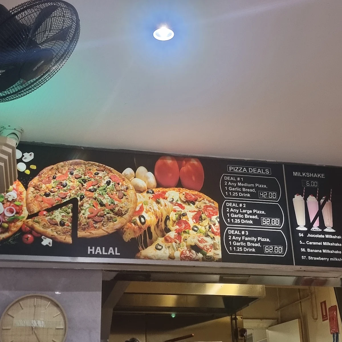 Menu, Crazy Brothers