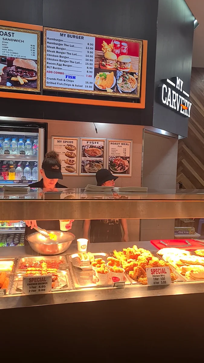 Menu, My Carvery