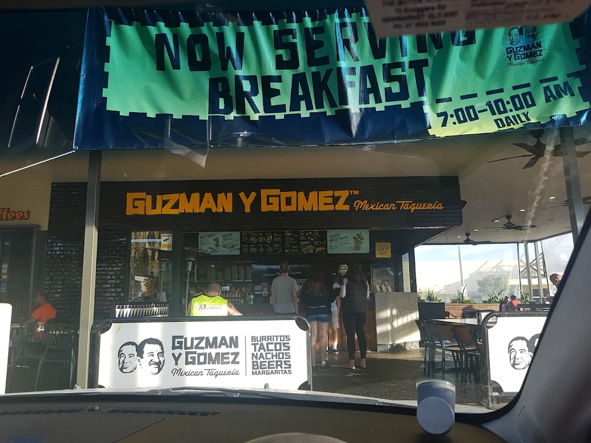 Menu, Guzman y Gomez - Windsor
