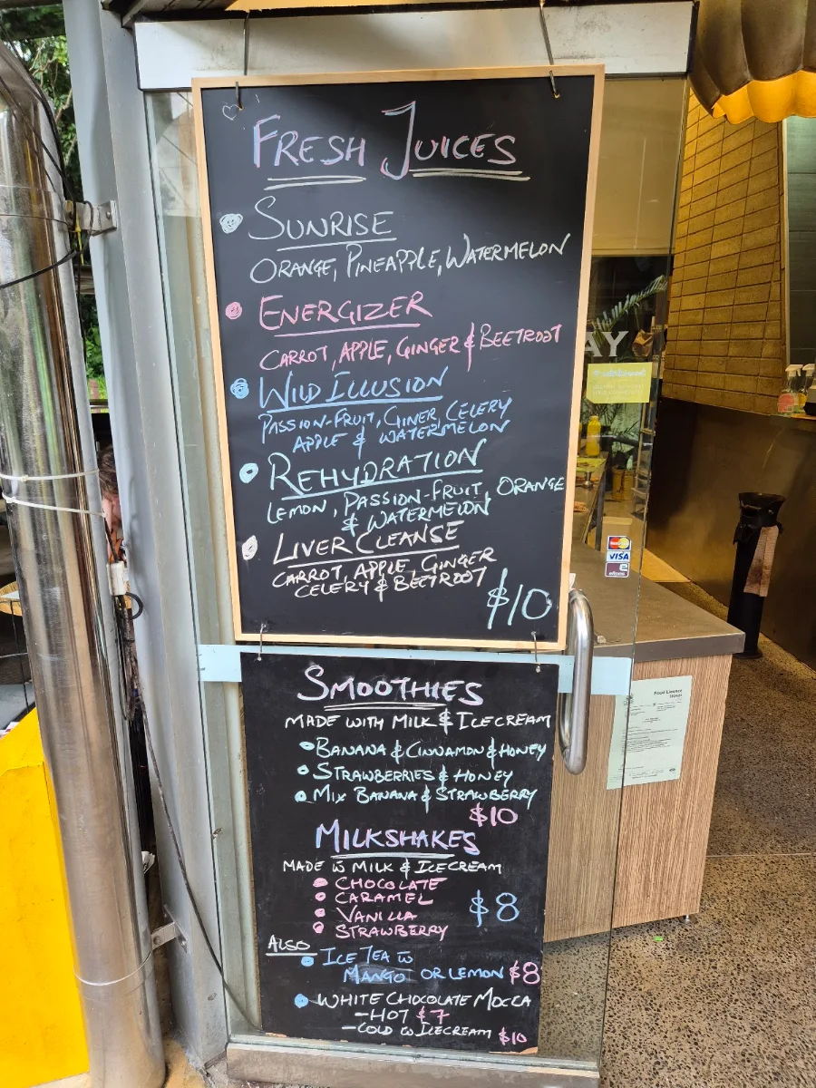 Menu, TANK sixtyfour
