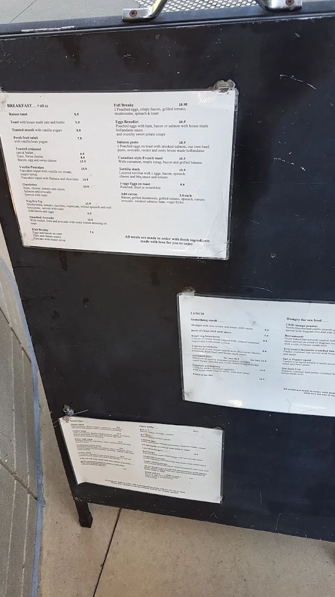 Menu, TANK sixtyfour