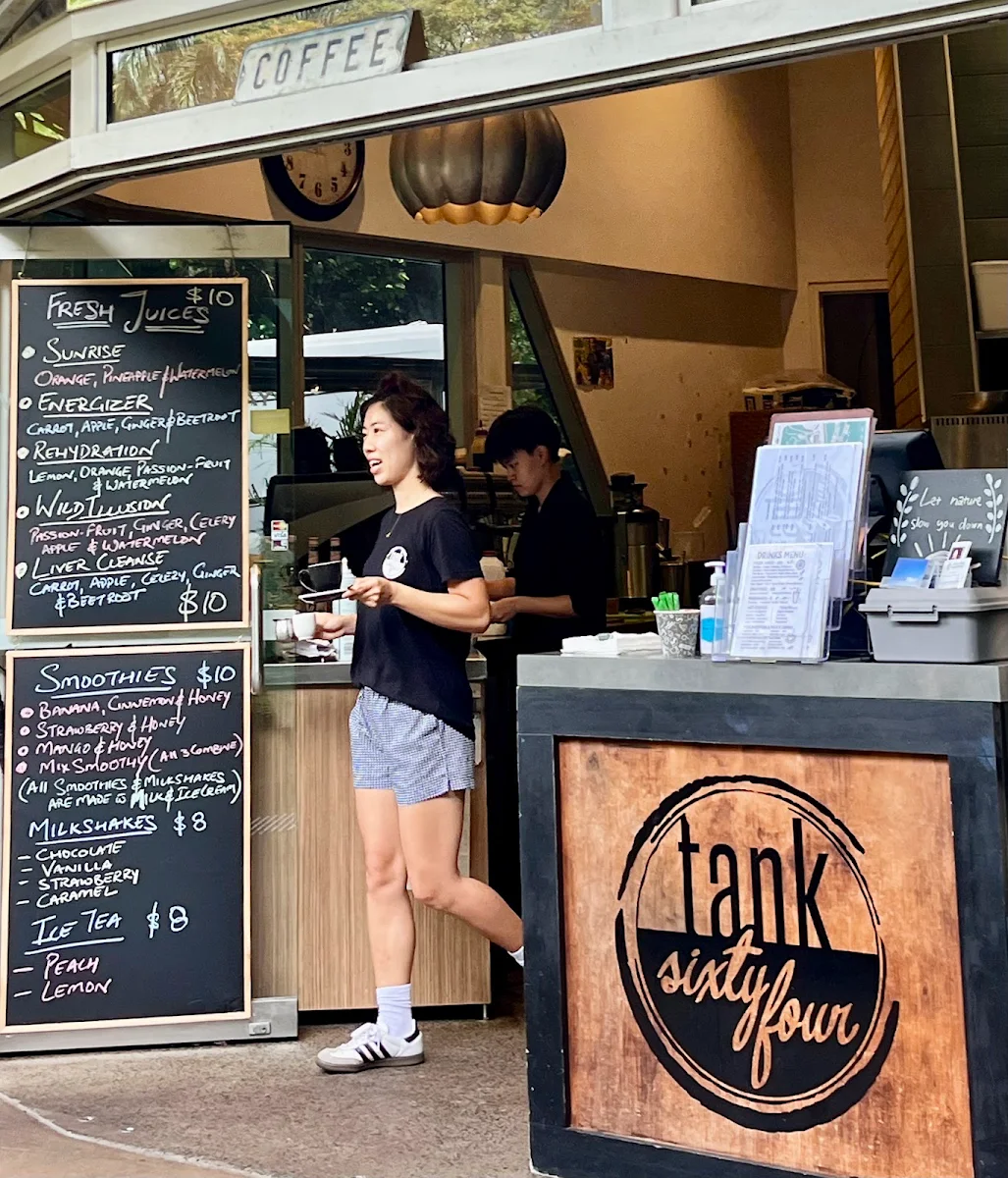 Menu, TANK sixtyfour