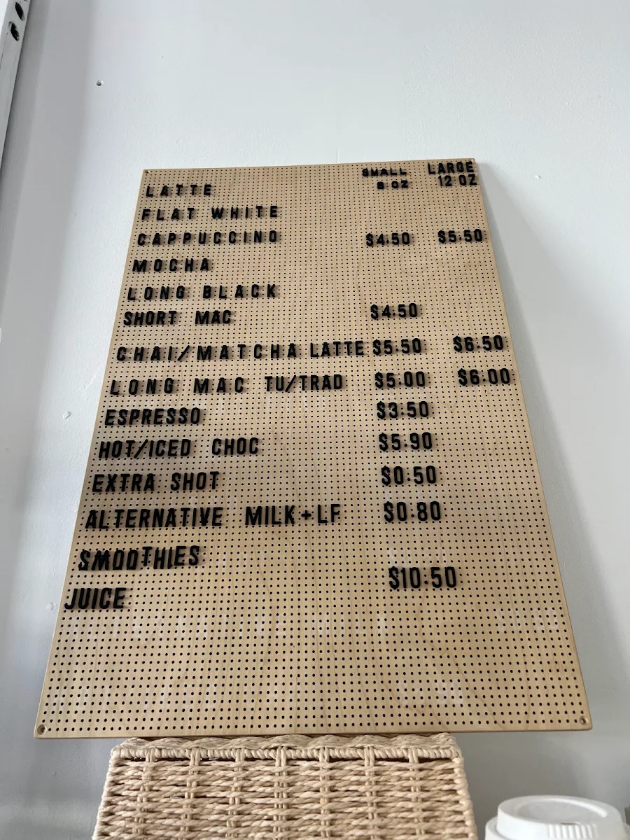 Menu, Louis Boeglin Cafe & Patisserie