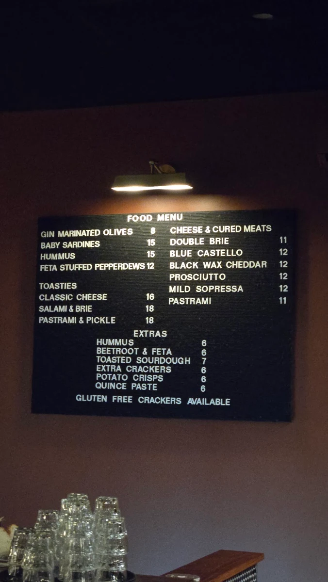 Menu, Three Wolves