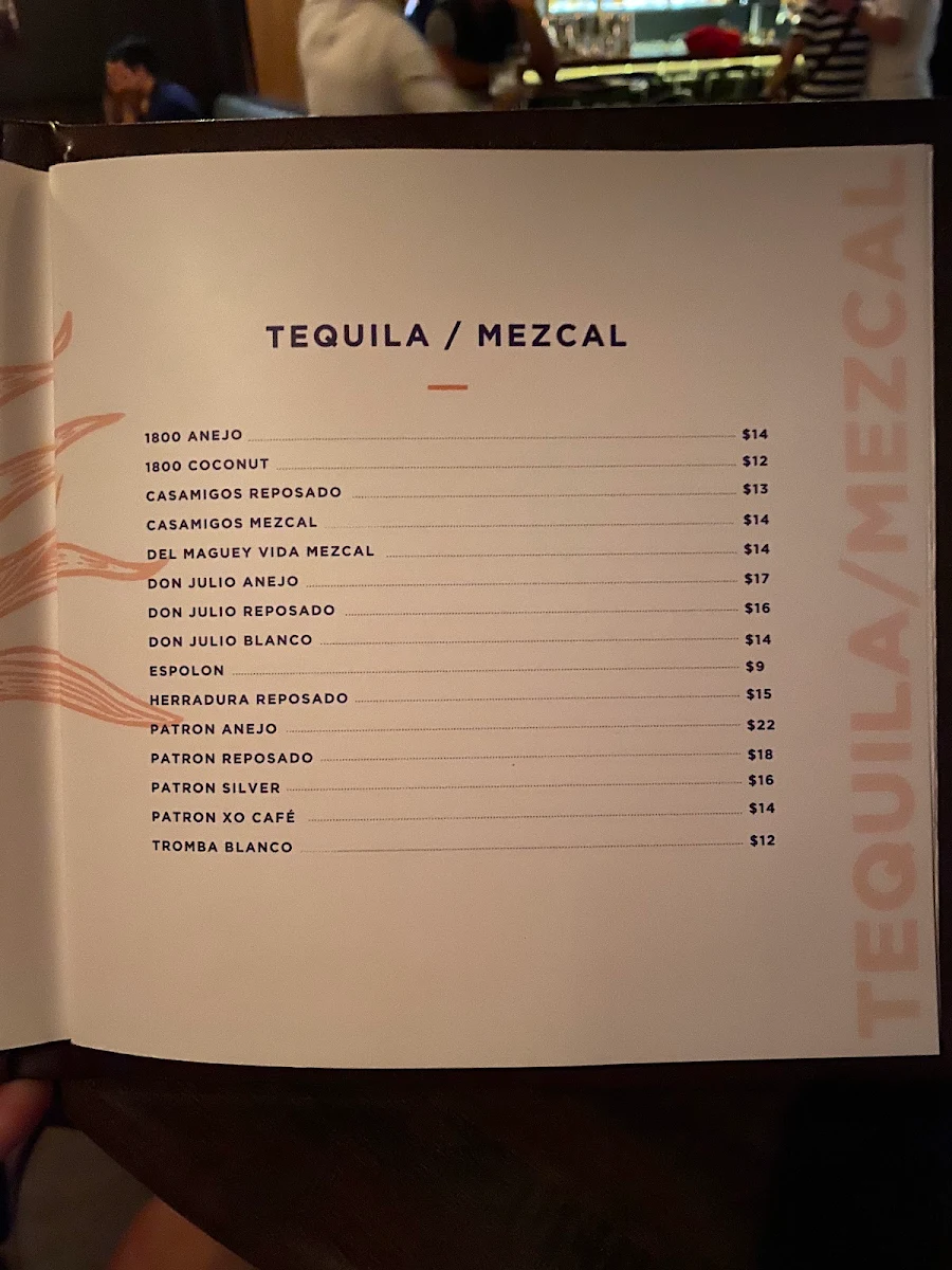 Menu, Three Wolves