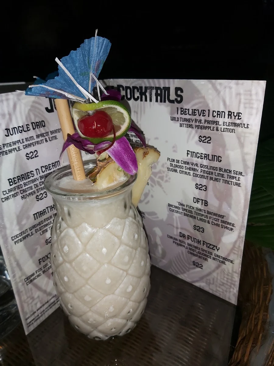 Menu, Jungle Boy