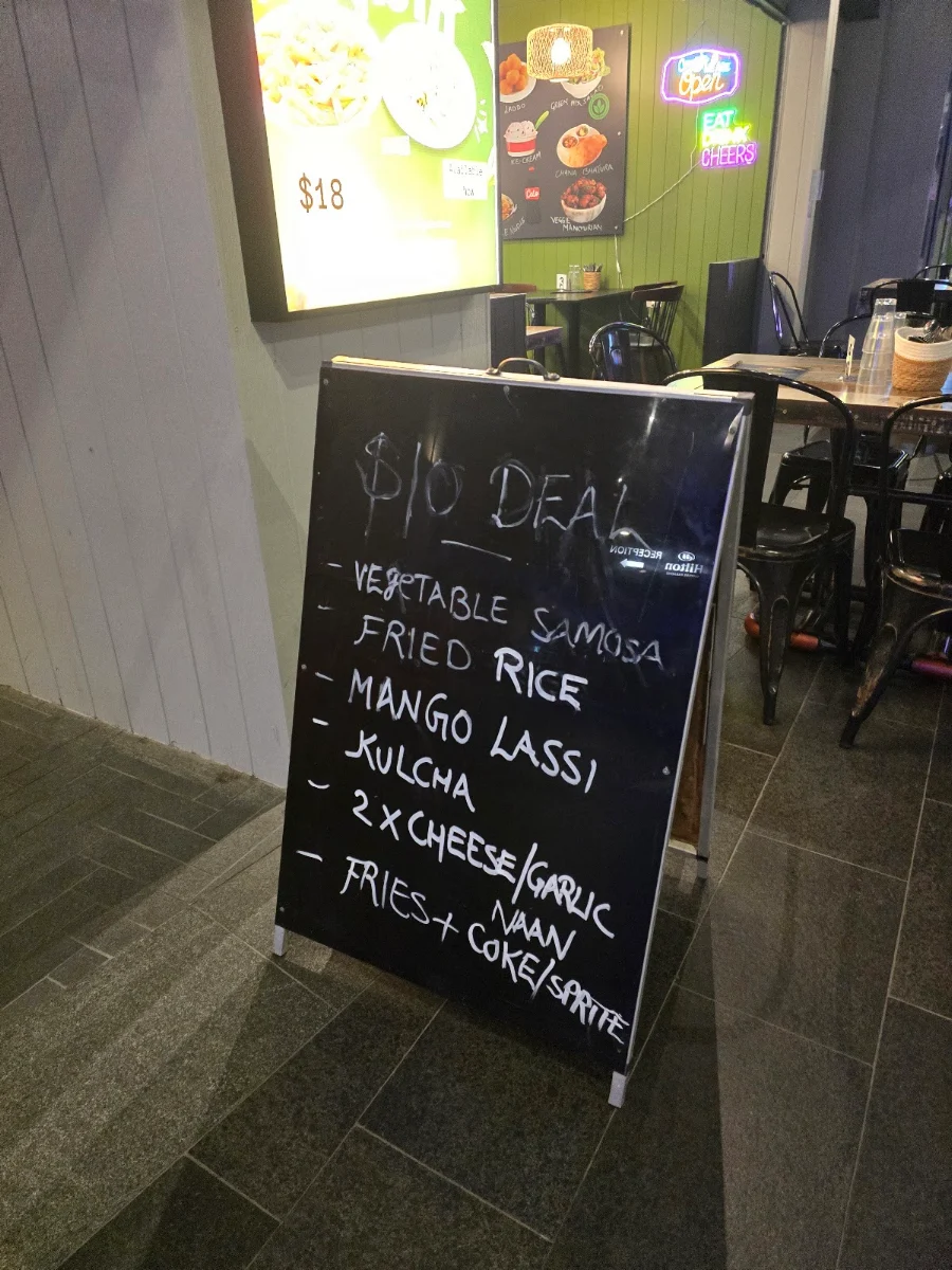 Menu, Veg Tandoori Master