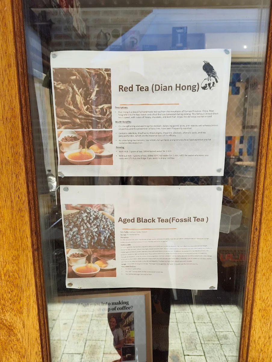 Menu, T.O.P Coffee Roasters