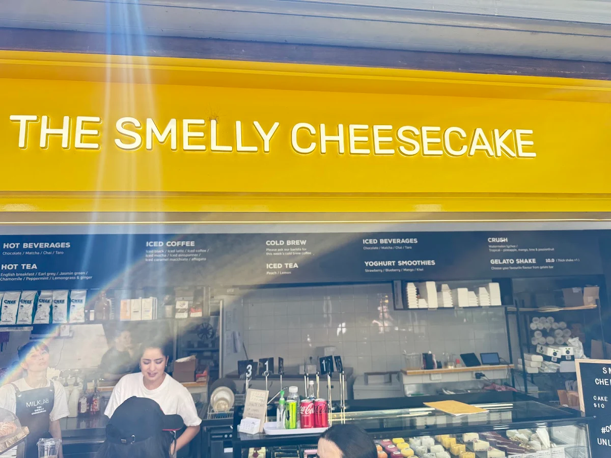 Menu, Smelly Cheesecake Top Ryde